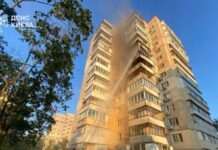 Кличко: в Києві через падіння уламків ракети в Оболонському районі постраждали 5 людей