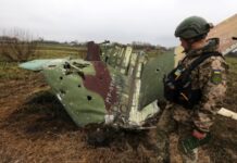 У Нацгвардії повідомили про знищення російського штурмовика Су-25