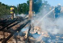 У Дніпрі зайнявся дах житлового будинку