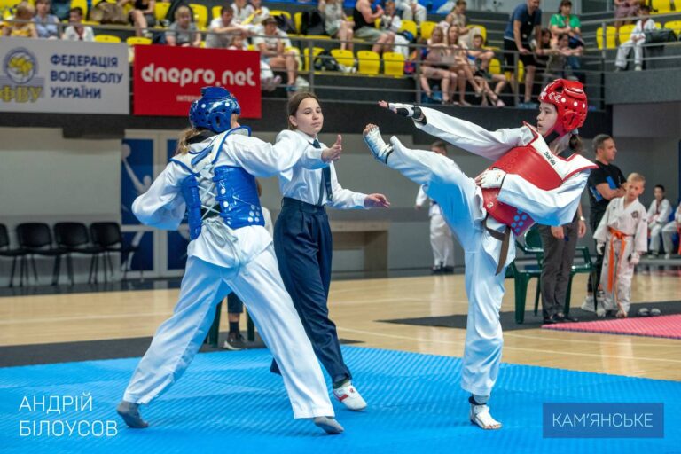 На пошану полеглих захисників: У Кам’янському пройшов відкритий Кубок області з тхеквондо