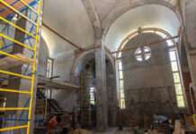 У Камʼянському ведуться роботи з будівництва храму Преображення Господнього УГКЦ