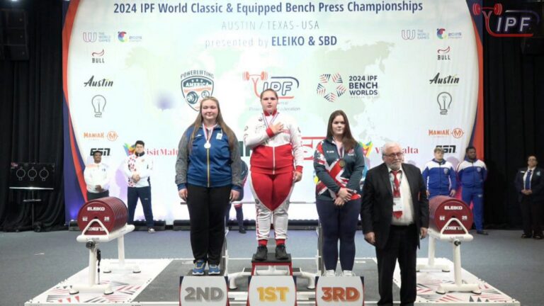 Спортсменка з Камʼянського Віра Попруга виборола срібло на чемпіонаті світу з жиму лежачи