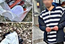 Розбив каменем вітрину та вкрав товар: патрульні Запоріжжя затримали чоловіка, причетного до крадіжки