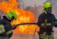 Херсон: рятувальник поранений через повторний російський удар