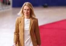 ERR: Каллас, яка очолить дипломатію ЄС, подала у відставку з посади прем’єра Естонії