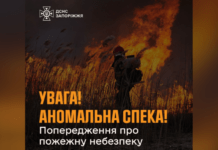 Стихійне метеорологічне явище: надзвичайники Запоріжжя попереджають про надзвичайну спеку