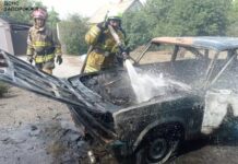 Загоряння внаслідок розгерметизації паливної системи: у Запоріжжі зайнявся «ВАЗ»