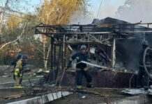 Наслідки обстрілу у Вільнянську Запорізької області: тривають відновлювальні роботи після ворожого удару