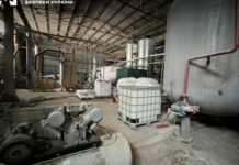 У Новомосковську виявили підпільний завод з виробництва етилового спирту