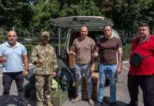 Кам’янське передало чергове забезпечення нашим бійцям на передовій