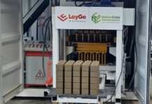 Під Києвом запрацювала мобільна фабрика, яка виробляє цеглу з будівельних відходів