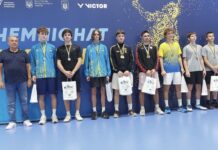 Бадмінтоністи з Дніпра стали призерами Чемпіонату України