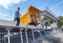 На трасі Київ-Одеса обвалився міст: рух в напрямку столиці перекритий