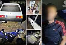 Поліція Запоріжжя затримала чоловіка, який обікрав автівку