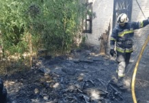 У Запоріжжі зайнявся дах житлового будинку: обійшлося без постраждалих