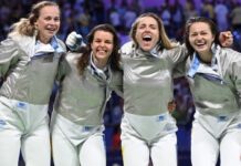 Українські фехтувальниці вибороли золото на Олімпіаді-2024