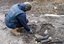 У Києві серед уламків російської ракети Х-101 знайшли 60 боєприпасів (фото)