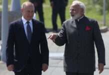 Моді після візиту в Україну обговорив з Путіним зміцнення стратегічного партнерства