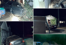 У Запоріжжі п’яний водій врізався у гараж, дерево та причеп