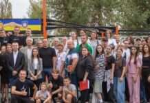 На стадіоні «Буревісник» встановили сучасний майданчик