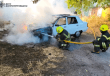 Вогнеборці Камʼянського ліквідували займання легкового автомобіля