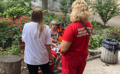 Під час ліквідації пожежі надзвичайники Запоріжжя врятували жінку