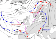 До України прямує скандинавський циклон Brigitta: подробиці