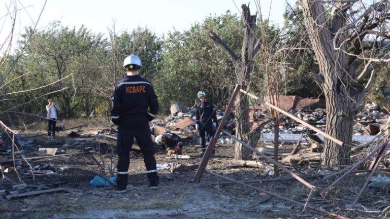 ОВА: унаслідок удару РФ по Запоріжжю постраждало семеро людей