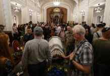 У Києві попрощалися з сином головного рабина України, який загинув на фронті