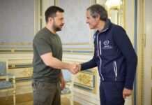 Зеленський зустрівся з главою МАГАТЕ: обговорили посилення ядерної безпеки в Україні