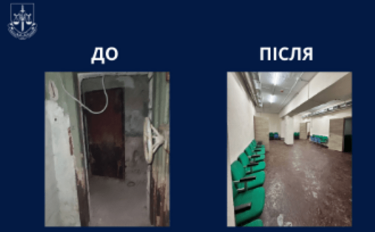 У Павлограді завдяки прокуратурі приведено в належний технічний стан та готовність укриття для 300 людей