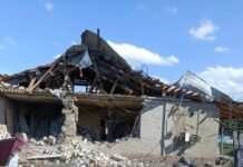 ОВА: через російський обстріл села на Харківщині постраждали двоє людей