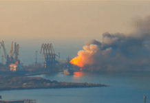 Дрони атакують морський порт Бердянська – окупаційна влада