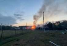 Росія: у Желєзногорську Курської області виникла пожежа, у соцмережах пишуть – після атаки БПЛА