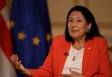 Президентка Грузії не має наміру зʼявлятися в прокуратуру через її заяви про фальсифікації на виборах