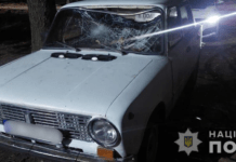 Побив припаркований автомобіль та скляні двері у кав’ярні та ломбарді: криворізькі правоохоронці затримали місцевого хулігана