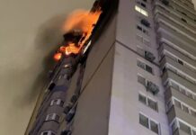 Внаслідок удару дрона по багатоповерхівці у Києві є постраждалі