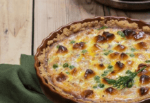 Заливний пиріг з фаршем на кефірі: швидкий і смачний рецепт