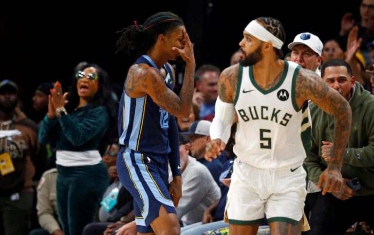 Скандальна зірка “Мемфіса” організував аллей-уп із підлоги для партнера: момент дня в НБА