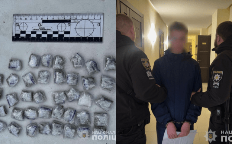 Загрожує 8 років за ґратами: поліція Дніпра затримала місцевого наркозбувача