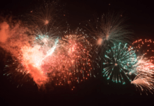 В одному з парків Запоріжжя невідомі запустили феєрверки: поліцейські встановлюють обставини події