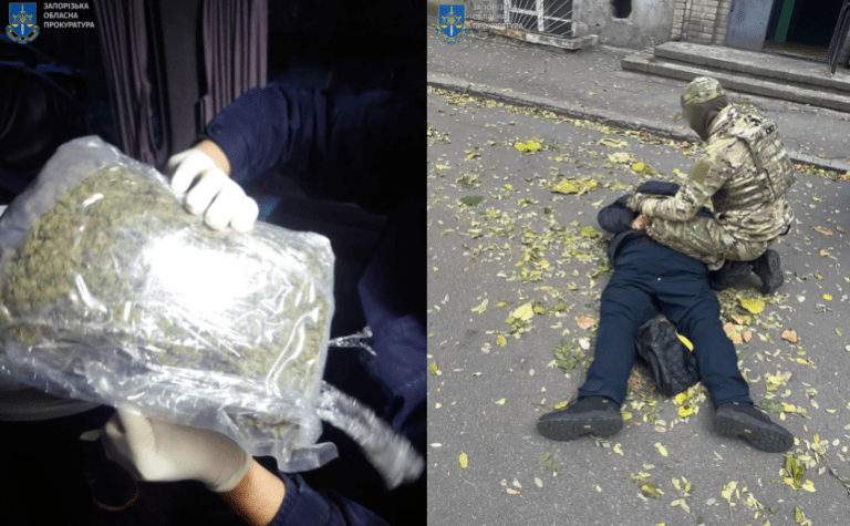У Запоріжжі затримали офіцера одного з підрозділів ДСНС за торгівлю наркотиками