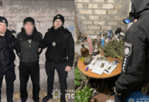 Запорізькі поліцейські затримали наркоділка та вилучили в нього понад 2 кілограми канабісу