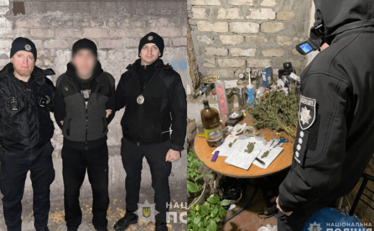 Запорізькі поліцейські затримали наркоділка та вилучили в нього понад 2 кілограми канабісу