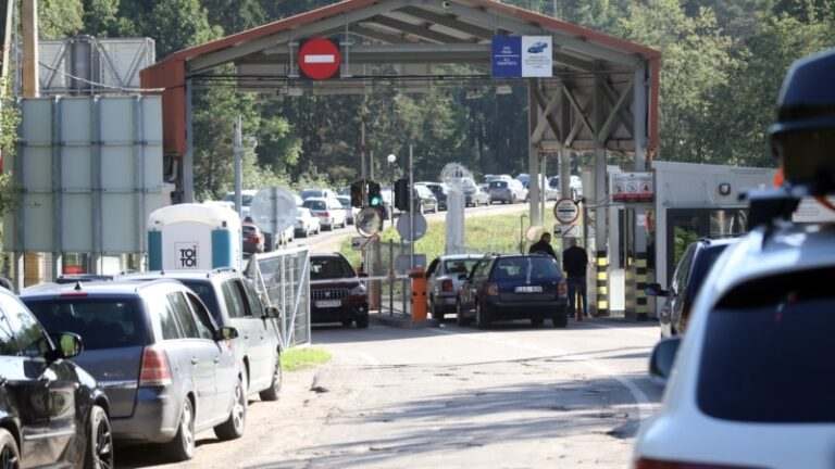 Митниця Литви затримала 13 автомобілів, які везли до Білорусі та Росії
