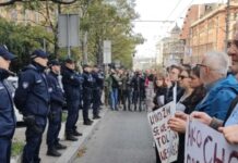 «Корупція вбиває» – в Сербії відбулися протести після аварії з людськими жертвами на вокзалі