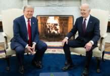 У Білому домі розкрили деталі зустрічі Байдена з Трампом