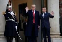 Обговорили “повернення миру”. Макрон провів переговори з Трампом