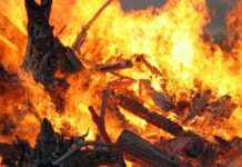 Перші дії при пожежі