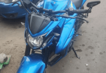 У місті Самар виявили мотоцикл Suzuki, який розшукує Інтерпол